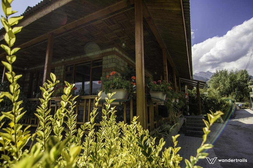 Gurung'S Cottages - A Wandertrails Stay Manāli Dış mekan fotoğraf